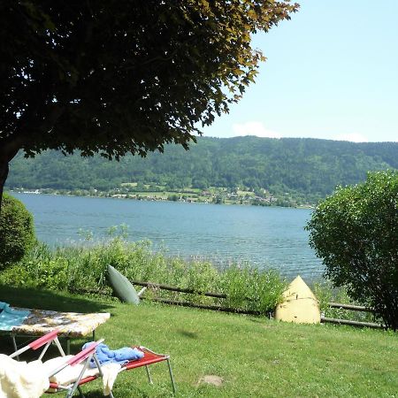 Anna Seeblick Appartement, Haus Haensel&Gretel Am Ossiachersee Mit Direktem Seezugang, Hallenbad Bodensdorf Exterior foto