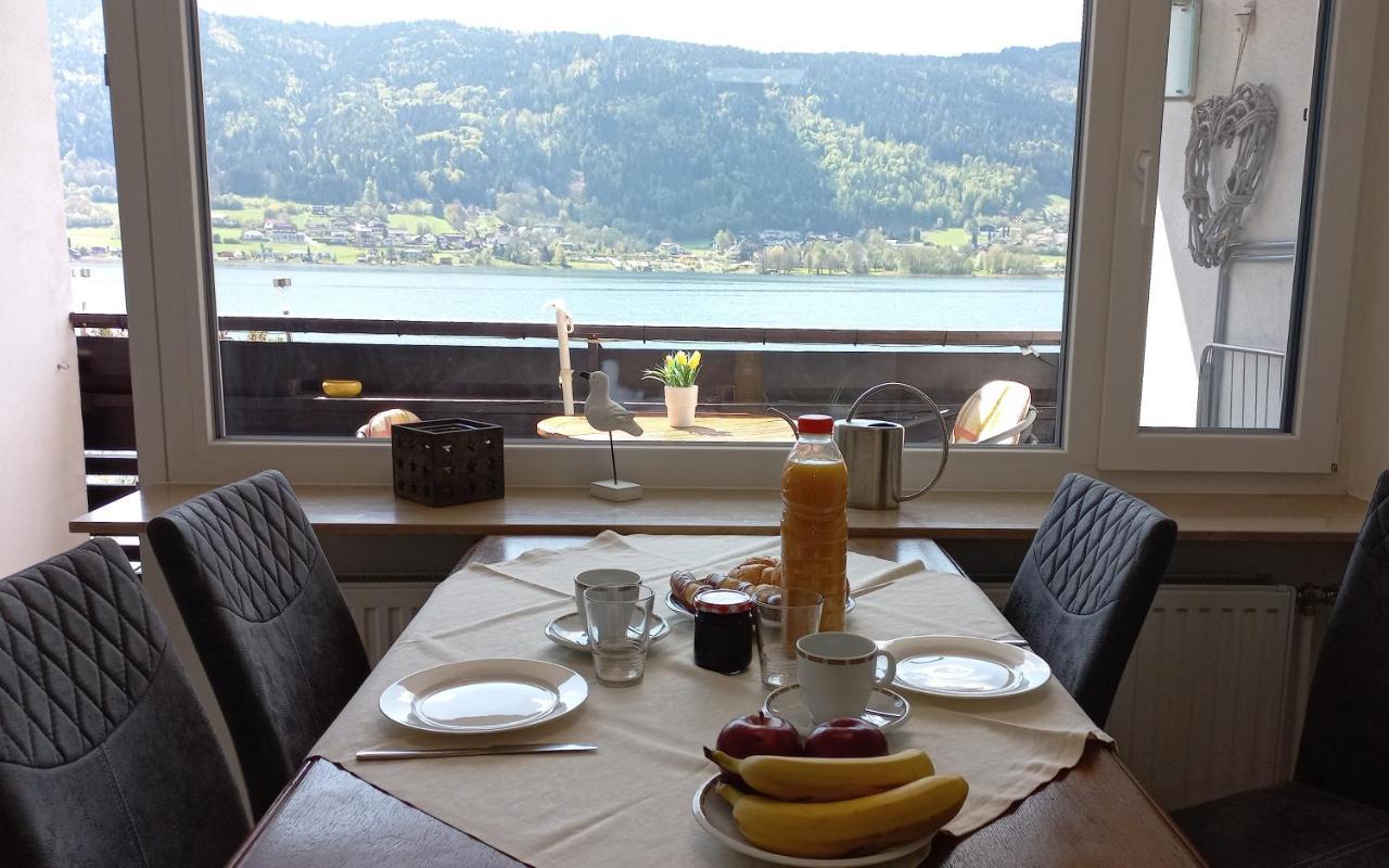 Anna Seeblick Appartement, Haus Haensel&Gretel Am Ossiachersee Mit Direktem Seezugang, Hallenbad Bodensdorf Exterior foto