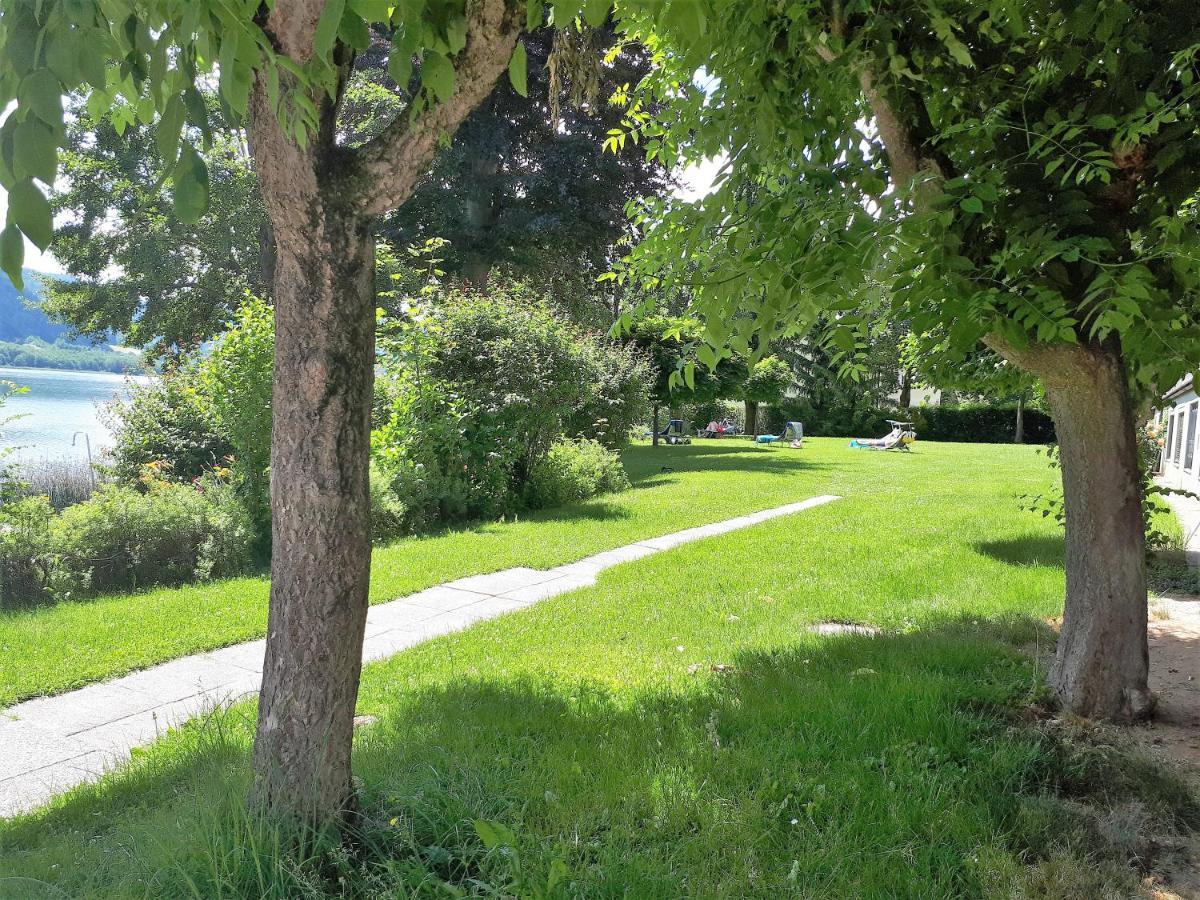 Anna Seeblick Appartement, Haus Haensel&Gretel Am Ossiachersee Mit Direktem Seezugang, Hallenbad Bodensdorf Exterior foto